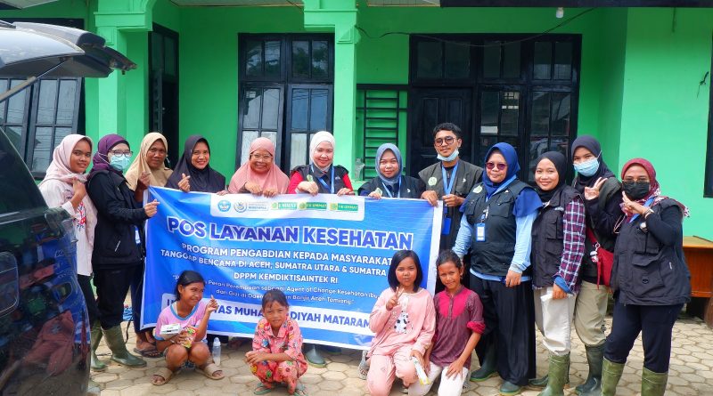 Pelayanan Kesehatan Terpadu Pascabencana: Tim Medis UMMAT Perkuat Literasi dan Ketahanan Kesehatan Masyarakat Aceh Tamiang